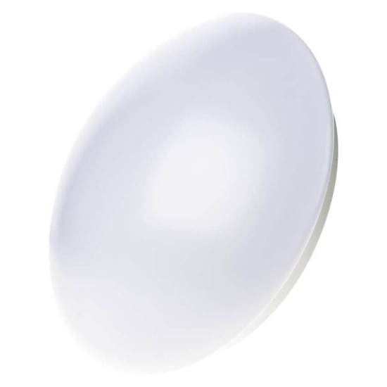 Emos LED Deckenleuchte Cori 22W neutralweiss 4000K Bewegungsmelder IP44 Weiß Stahl Ø41cm ZM3413