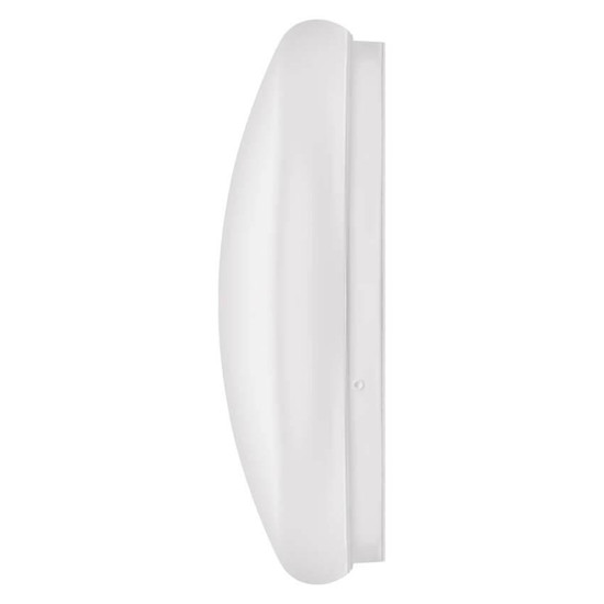 Emos LED Deckenleuchte Tivi 8,6W warmweiss 3000K IP44 Weiß Stahl Ø32,5cm ZM3416