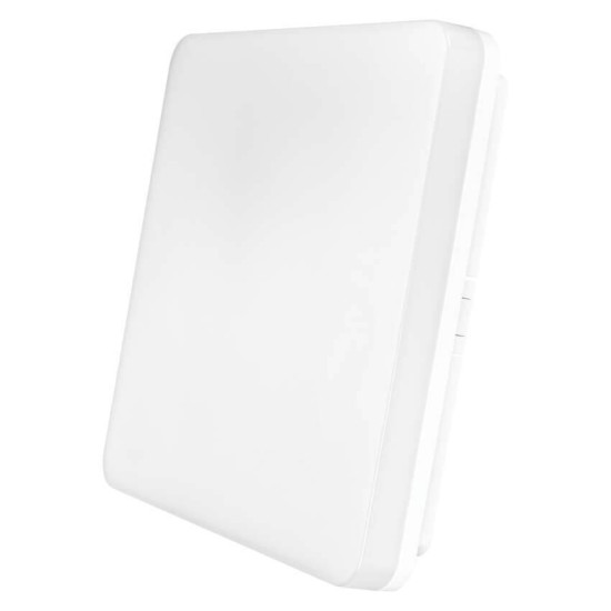 Emos LED Deckenleuchte Tori 24W neutralweiss 4000K IP54 Weiß 33x33cm ZM4324