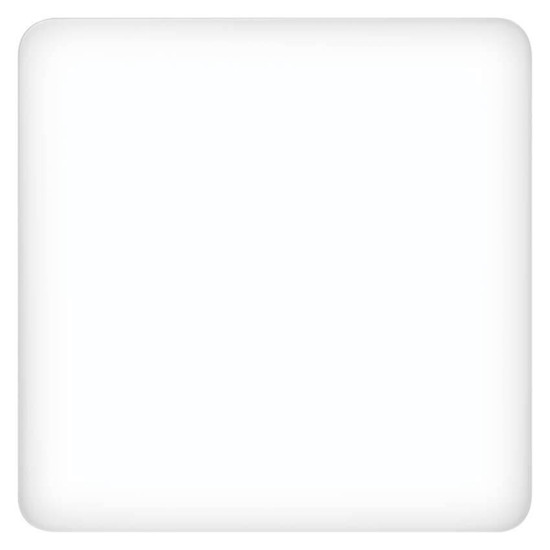 Emos LED Deckenleuchte Tori 24W neutralweiss 4000K IP54 Weiß 33x33cm ZM4324