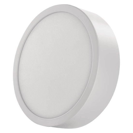 Emos LED Anbauleuchte, Deckenleuchte Nexxo 12,5W CCT warm-/neutralweiss 3000K/3500K/4000K Weiß Stahl Ø17cm ZM5133