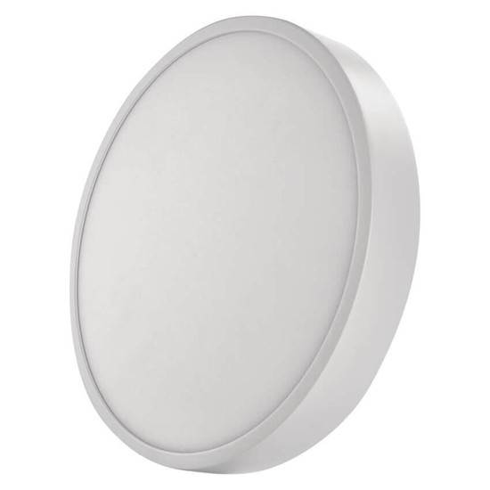 Emos LED Anbauleuchte, Deckenleuchte Nexxo 28,5W CCT warm-/neutralweiss 3000K/3500K/4000K Weiß Stahl Ø30cm ZM5153