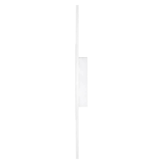 Emos LED Deckenleuchte Rivi 25W CCT warm-/tageslichtweiss 2700K/6000K dimmbar Fernbedienung Weiß Aluminium 29,5x59,5cm ZM5172