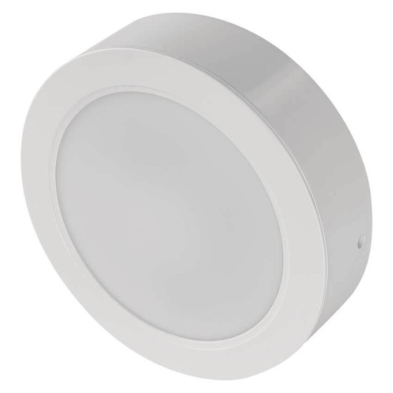 Emos LED Panel Rubic 18W neutralweiss 4000K Weiß Ø17cm ZM5442