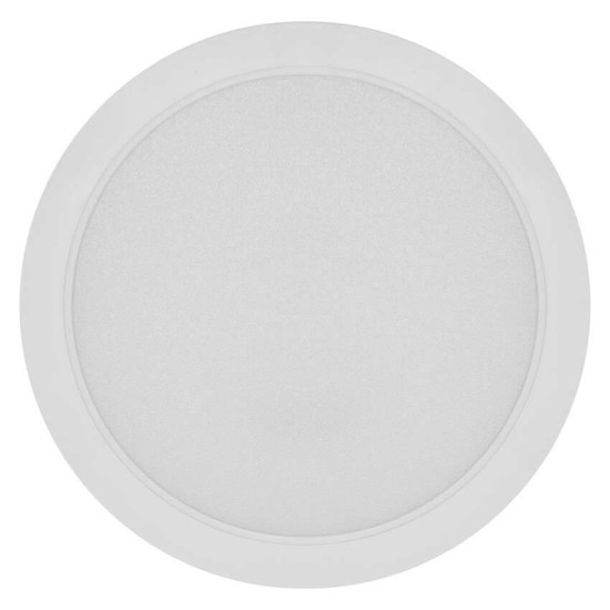 Emos LED Panel Rubic 24W neutralweiss 4000K Weiß Ø22cm ZM5452