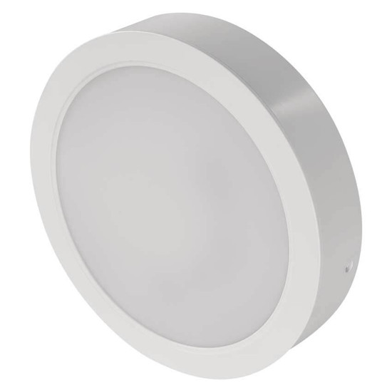 Emos LED Panel Rubic 24W neutralweiss 4000K Weiß Ø22cm ZM5452