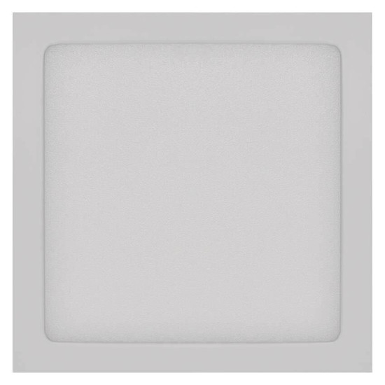 Emos LED Anbauleuchte, Deckenleuchte Nexxo 7,6W neutralweiss 4000K Weiß Stahl 12x12cm ZM6125