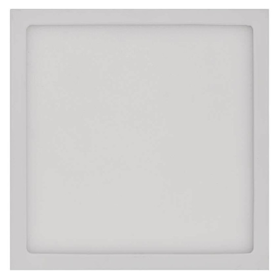 Emos LED Anbauleuchte, Deckenleuchte Nexxo 12,5W CCT warm-/neutralweiss 3000K/3500K/4000K Weiß Stahl 17x17cm ZM6133