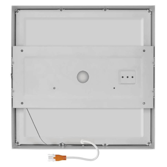 Emos LED Anbauleuchte, Deckenleuchte Nexxo 28,5W neutralweiss 4000K Weiß Stahl 30x30cm ZM6155