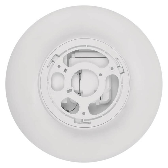 Emos LED Anbauleuchte, Deckenleuchte Dioni 15W CCT warm-/neutral-/tageslichtweiss 3000K/4000K/5700K IP55 Weiß Ø28cm ZM7150