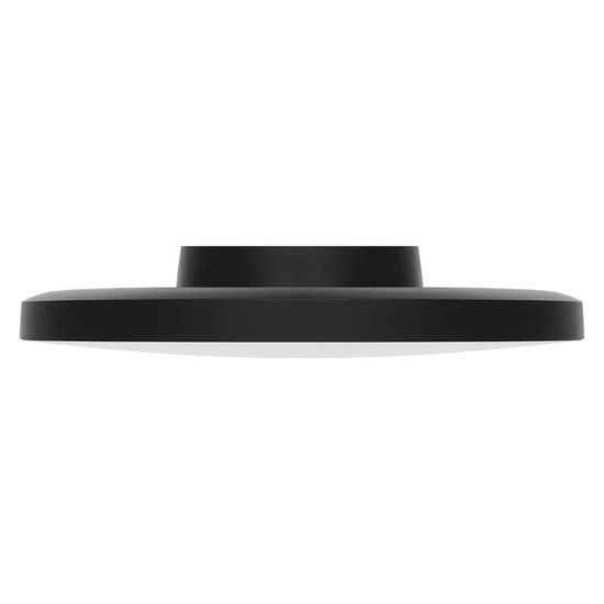 Emos LED Anbauleuchte, Deckenleuchte Dioni 18W CCT warm-/neutral-/tageslichtweiss 3000K/4000K/5700K IP55 Schwarz Ø36cm ZM7154