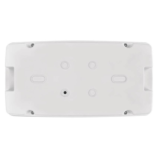 Emos LED Notleuchte Nessi 10W einstellbar tageslichtweiss 6500K Akku IP66 Weiß 32x17cm ZN1120