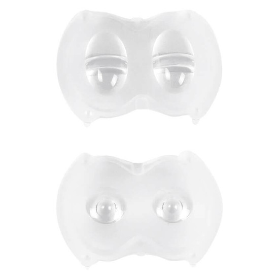 Emos LED Notleuchte Orsu 3W tageslichtweiss 6500K Akku Weiß Ø14cm ZN1310