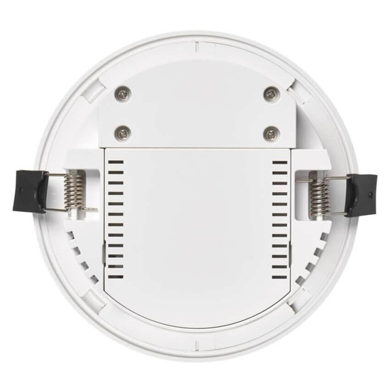 Emos LED Notleuchte Orsu 6W neutralweiss 5000K Akku Weiß Ø14cm ZN1320