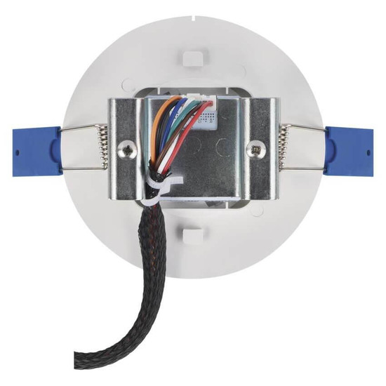 Emos LED Notleuchte Orsu 2W tageslichtweiss 6500K Akku Weiß Ø9,5cm ZN1340