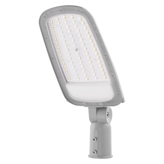 Emos LED Straßenleuchte Solis 70W neutralweiss 4000K IP65 Grau Aluminium 51,5x17,5cm ZO0704