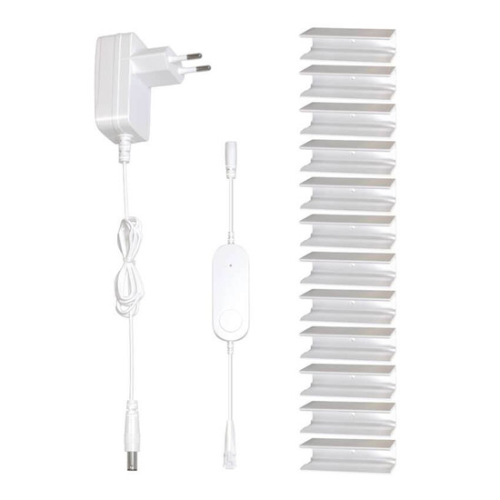 Emos LED Streifen GoSmart RGBIC 33W dimmbar WiFi Weiß 5m ZPW513I