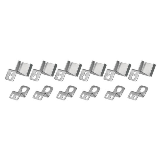 Emos Leuchtenzubehör 6 Haken für Panel 120x30cm Metall ZR9011