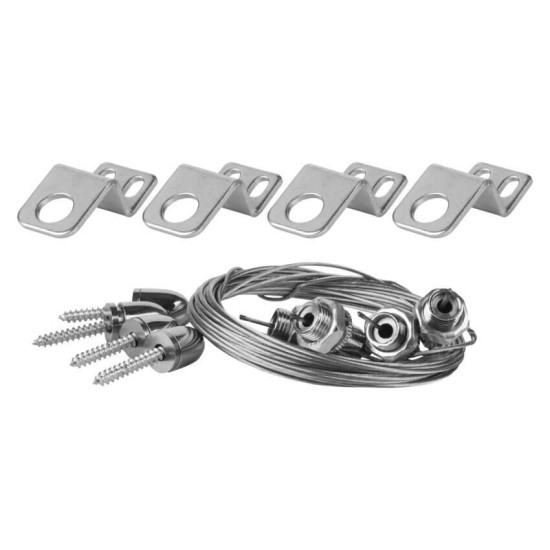 Emos Leuchtenzubehör 4 Litzen für Panel 60x60cm Metall ZR9020