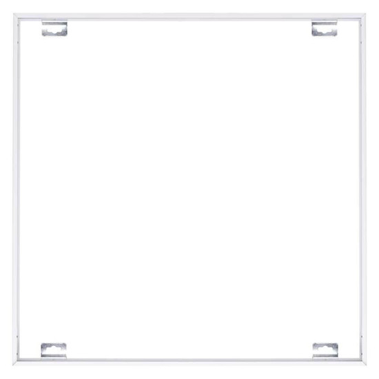 Emos Aufbaurahmen für Panel für hinterleuchtetes Panel 60x60cm 70mm schraubenlos Weiß ZR9036