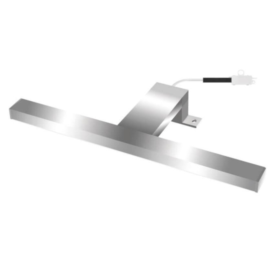 Emos LED Spiegelleuchte Glaso 6W neutralweiss 4000K IP44 Aluminium 30x13cm ZS2166