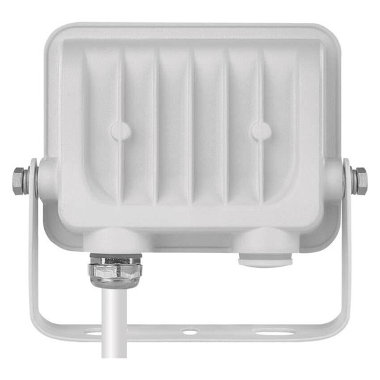 Emos LED Fluter Glaro 10W neutralweiss 4000K IP65 Weiß Aluminium ZS2214W