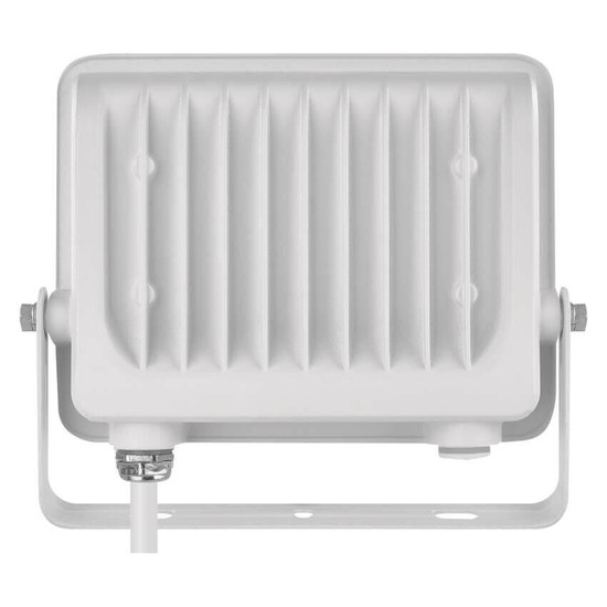 Emos LED Fluter Glaro 30W neutralweiss 4000K IP65 Weiß Aluminium 16x14cm ZS2234W