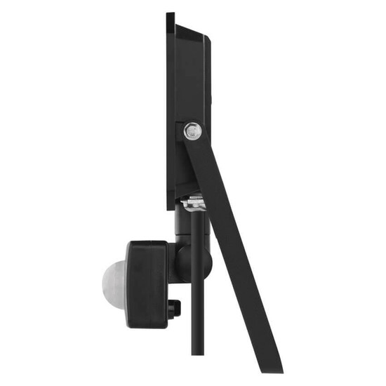 Emos LED Fluter mit Bewegungsmelder Simpo 30W neutralweiss 4000K IP44 Schwarz Aluminium 14x17,5cm ZS2333