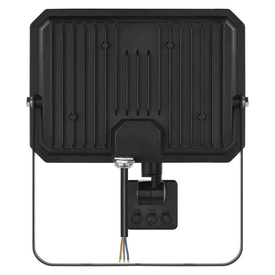 Emos LED Fluter mit Bewegungsmelder Simpo 50W neutralweiss 4000K IP44 Schwarz Aluminium 18x20cm ZS2343