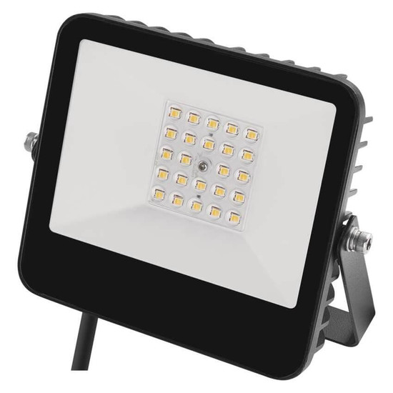 Emos LED Fluter Aveno 20W neutralweiss 4000K IP66 Schwarz Aluminium 17,5x16,5cm ZS2413