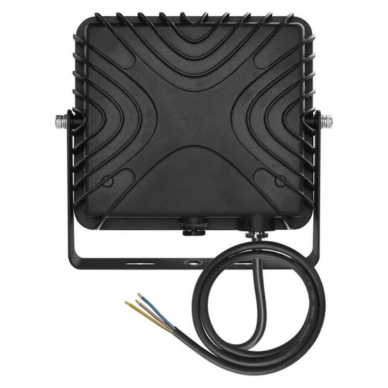 Emos LED Fluter Aveno 30W neutralweiss 4000K IP66 Schwarz Aluminium 20x18cm ZS2423