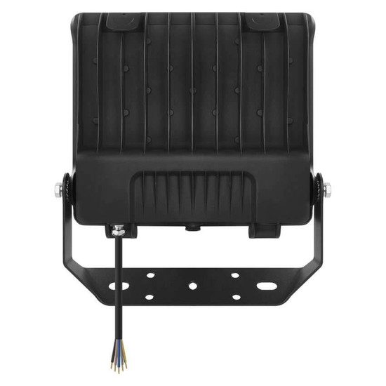 Emos LED Fluter Aveno 100W einstellbar neutralweiss 4000K IP66 Schwarz Aluminium 29x27cm ZS2443