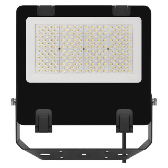 Emos LED Fluter Aveno 100W einstellbar neutralweiss 4000K IP66 Schwarz Aluminium 29x27cm ZS2443A