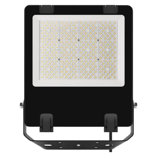Emos LED Fluter Aveno 150W einstellbar neutralweiss 4000K IP66 Schwarz Aluminium 29x34,5cm ZS2453