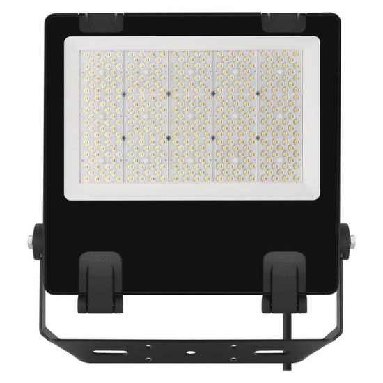 Emos LED Fluter Aveno 200W einstellbar neutralweiss 4000K IP66 Schwarz Aluminium 37x39cm ZS2463