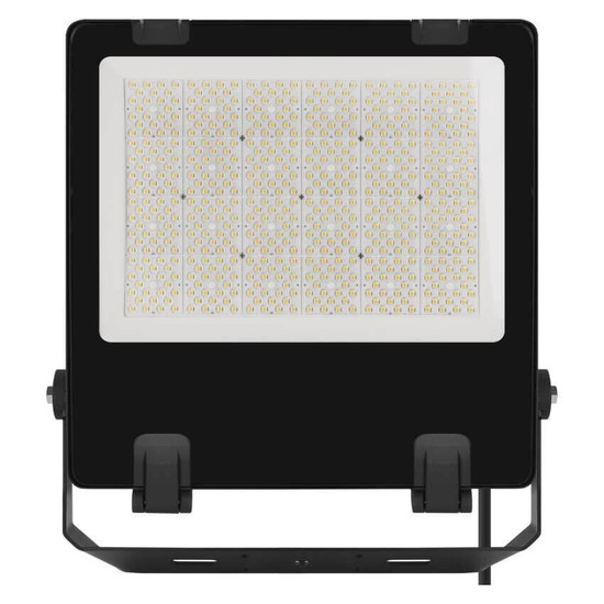 Emos LED Fluter Aveno 300W einstellbar neutralweiss 4000K IP66 Schwarz Aluminium 43x42,5cm ZS2473