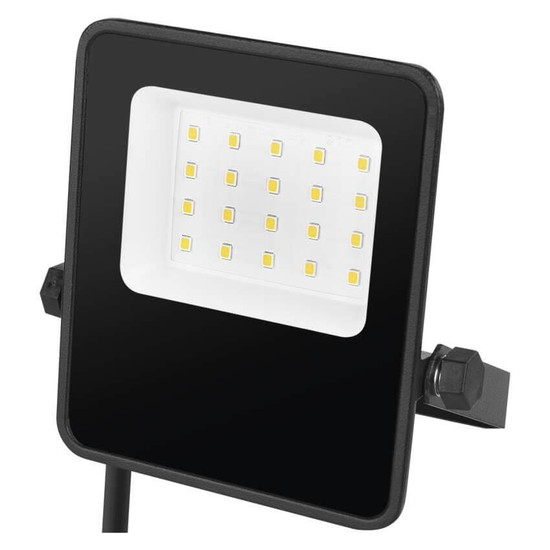 Emos LED Fluter Visio 10W neutralweiss 4000K IP65 Schwarz Aluminium 11x14cm ZS2513