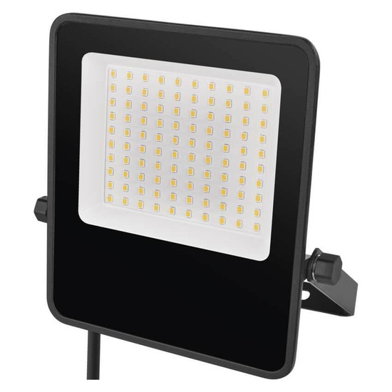 Emos LED Fluter Visio 50W neutralweiss 4000K IP65 Schwarz Aluminium 19x16cm ZS2543