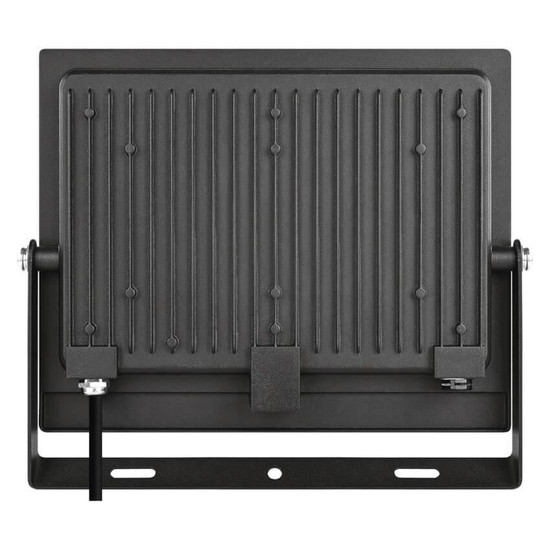 Emos LED Fluter Tambo Evo 100W neutralweiss 4000K IP65 Schwarz Aluminium 27,5x22cm ZS2554