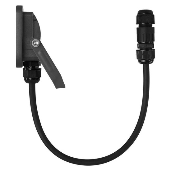 Emos LED Fluter Inovo 10W neutralweiss 4000K IP65 Anthrazit Aluminium ZS2612