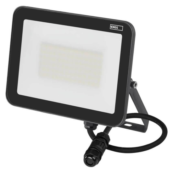 Emos LED Fluter Inovo 50W neutralweiss 4000K IP65 Anthrazit Aluminium 20x14,5cm ZS2642