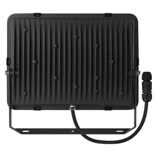 Emos LED Fluter Inovo 100W neutralweiss 4000K IP65 Anthrazit Aluminium 30x22cm ZS2652