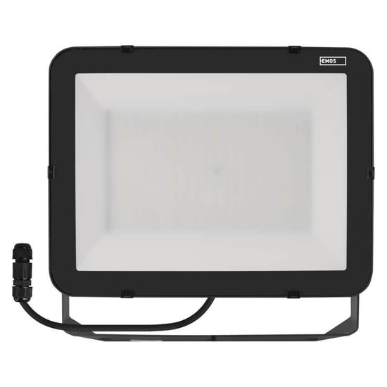 Emos LED Fluter Inovo 200W neutralweiss 4000K IP65 Anthrazit Aluminium 39x30cm ZS2672