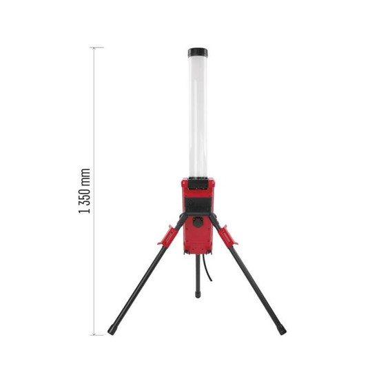 Emos LED Baustrahler 70W neutralweiss 4000K IP54 Rot Schwarz 20,5x16cm ZS3360S