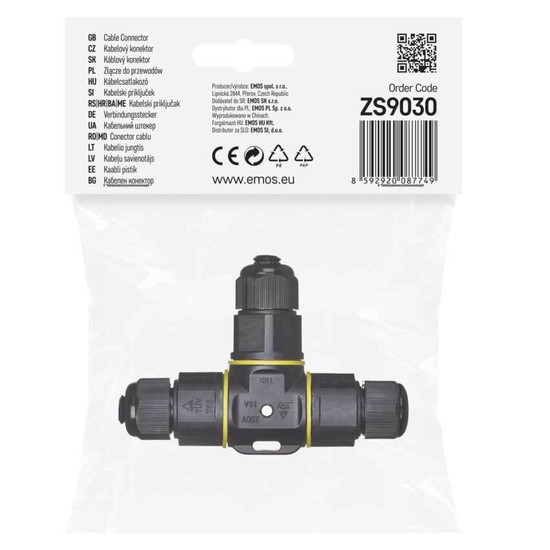 Emos LED Fluter IP68 Schwarz ZS9030