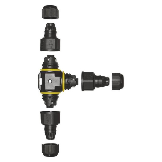 Emos LED Fluter IP68 Schwarz ZS9030