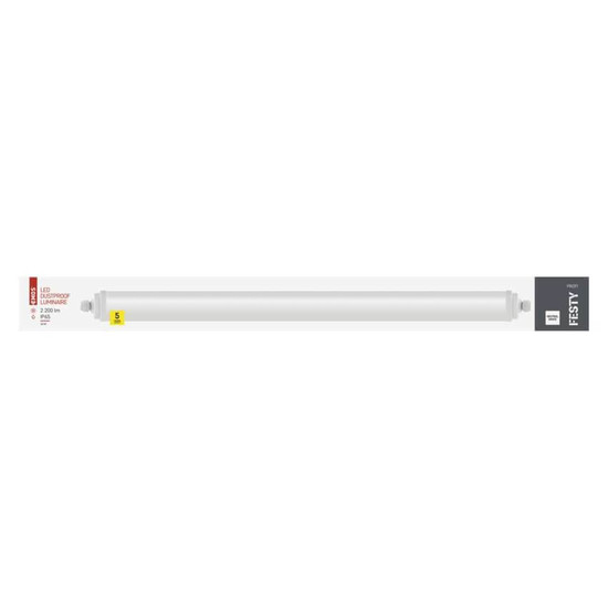 Emos LED Feuchtraumleuchte Festy 18W neutralweiss 4000K IP65 Weiß 67cm ZT4320