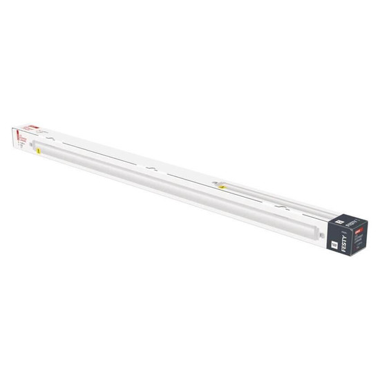 Emos LED Feuchtraumleuchte Festy 34W neutralweiss 4000K IP65 Weiß 127cm ZT4420