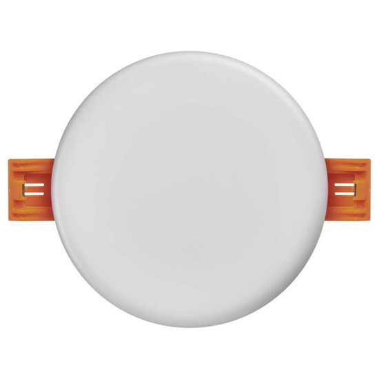 Emos LED Panel Vixxo 7,5W neutralweiss 4000K IP65 Weiß Aluminium Ø10cm ZV1122