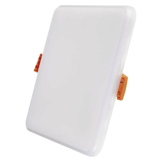 Emos LED Panel Vixxo 10W neutralweiss 4000K IP65 Weiß Aluminium 12,5x12,5cm ZV2132